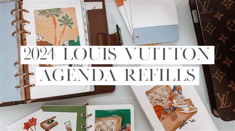 louis vuitton refill|Louis Vuitton small agenda refill.